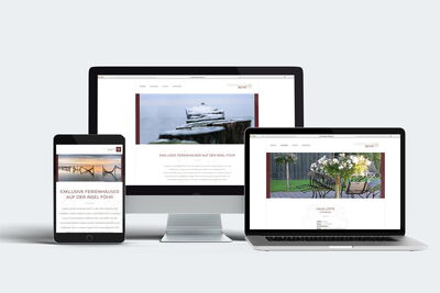 Webdesign Ferienhäuser Föhr